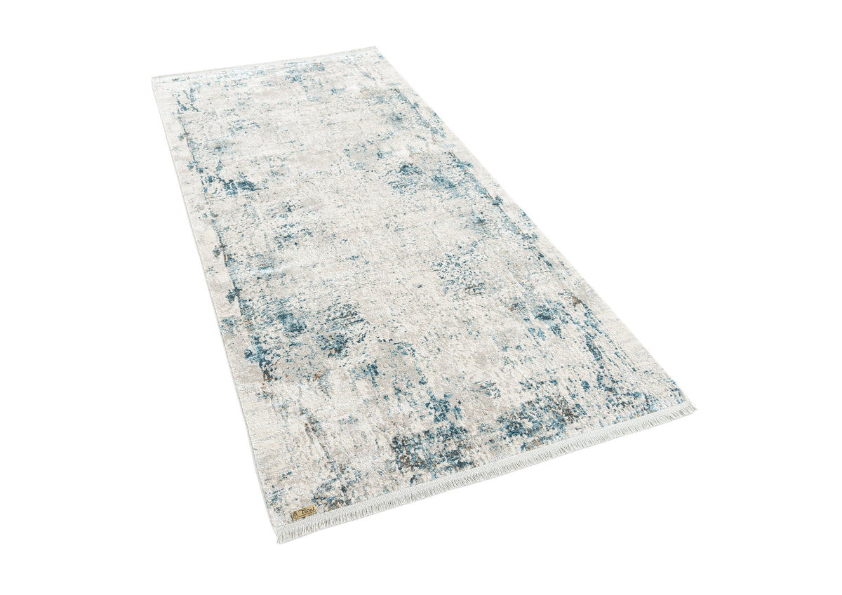Rechteck Luxus Teppich Basel in Grau von Hadorn™ - Lifestyle Image