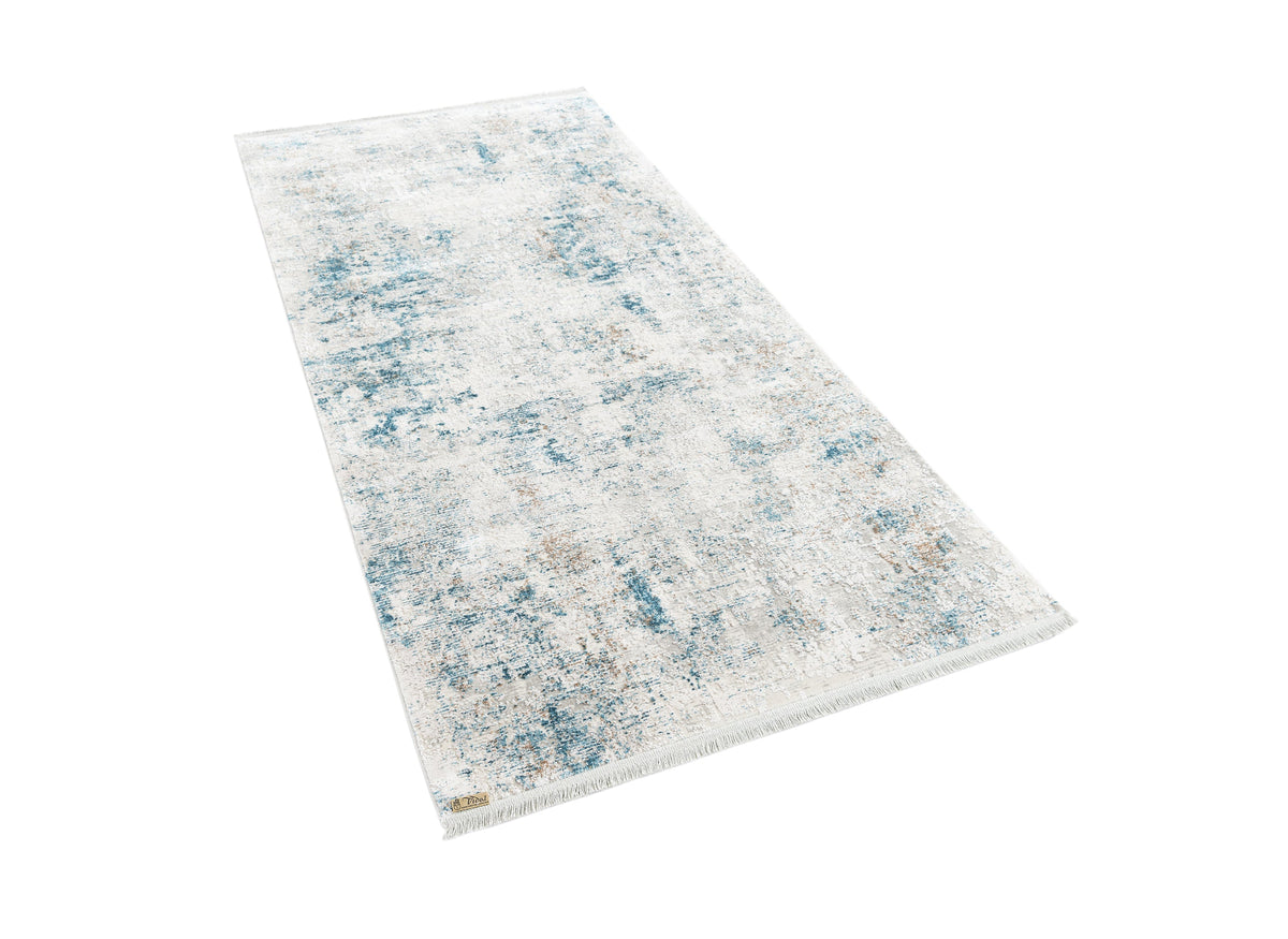 Rechteck Luxus Teppich Basel in Grau von Hadorn™ - Lifestyle Image