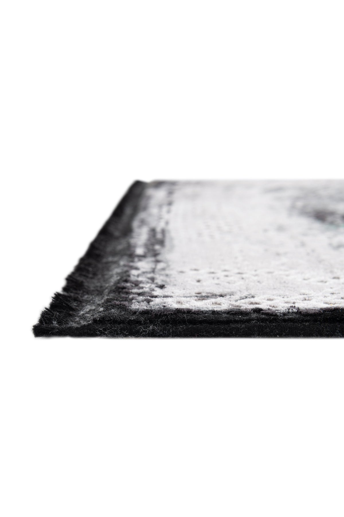 Läufer Luxus Teppich Laax in Schwarz von Hadorn™ - Lifestyle Image