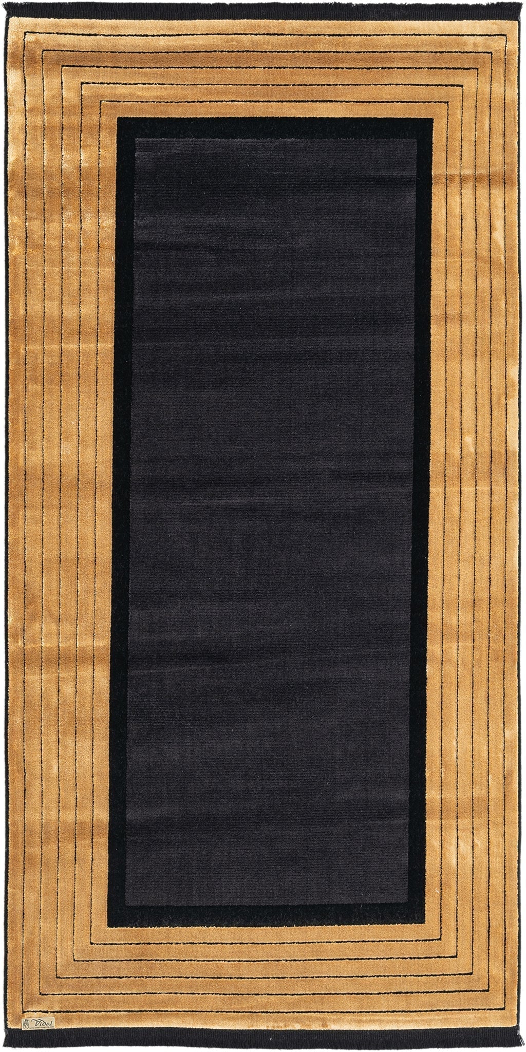 Läufer Luxus Teppich Laax in Schwarz von Hadorn™ - Lifestyle Image
