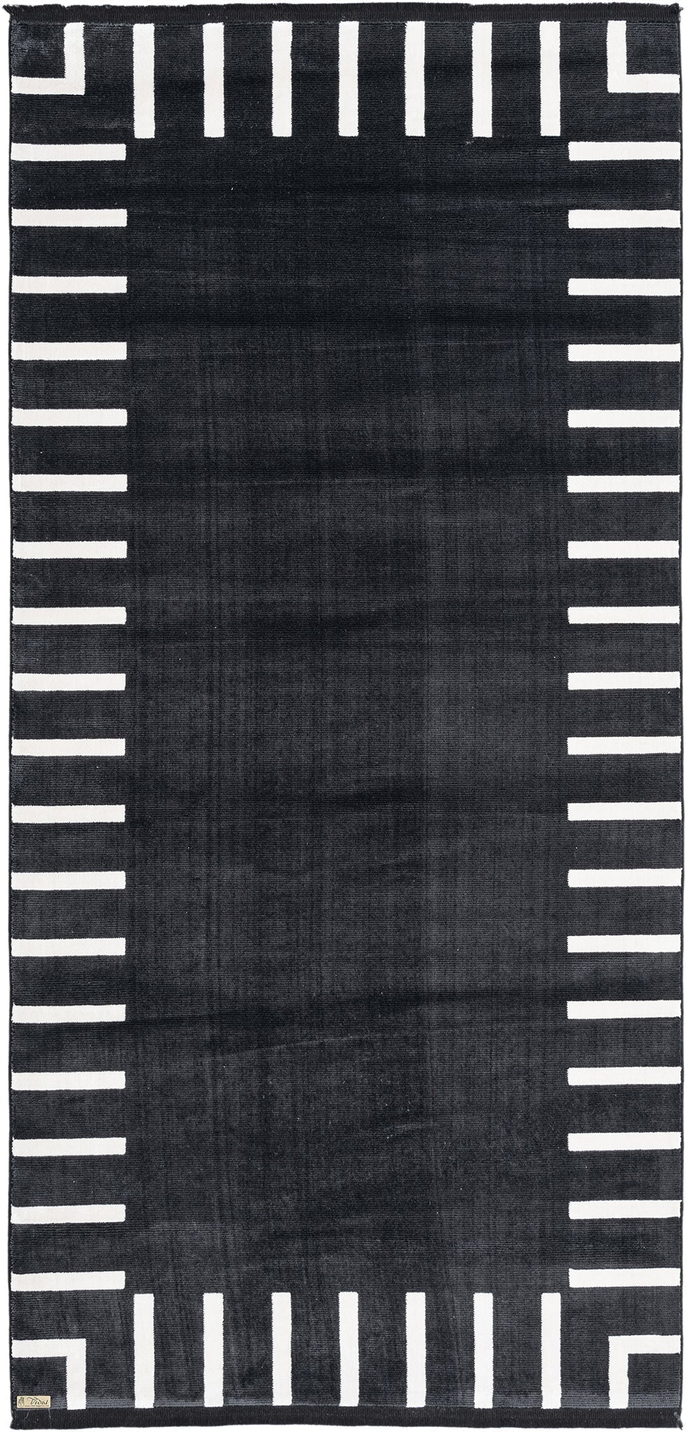 Läufer Luxus Teppich Laax in Schwarz von Hadorn™ - Lifestyle Image