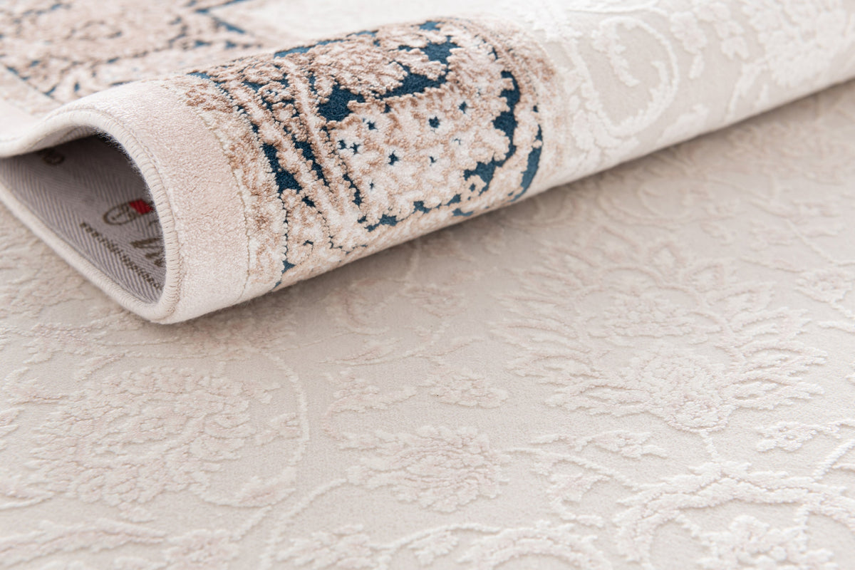 Läufer Luxus Teppich Sion in Creme von Hadorn™ - Lifestyle Image