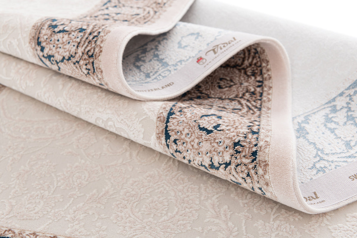 Läufer Luxus Teppich Sion in Creme von Hadorn™ - Lifestyle Image