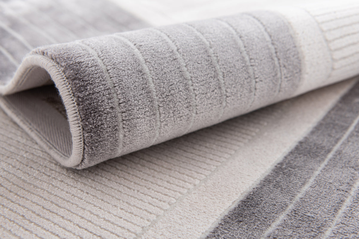 Rechteck Luxus Teppich Laax in Beige von Hadorn™ - Lifestyle Image