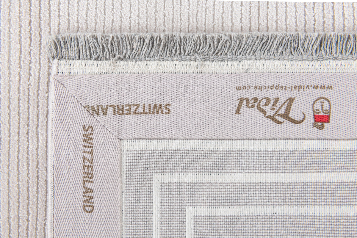 Läufer Luxus Teppich Laax in Weiss von Hadorn™ - Lifestyle Image