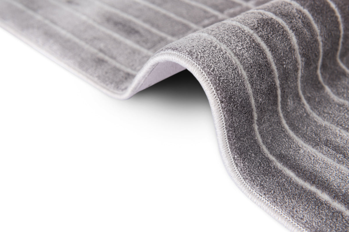 Läufer Luxus Teppich Laax in Weiss von Hadorn™ - Lifestyle Image