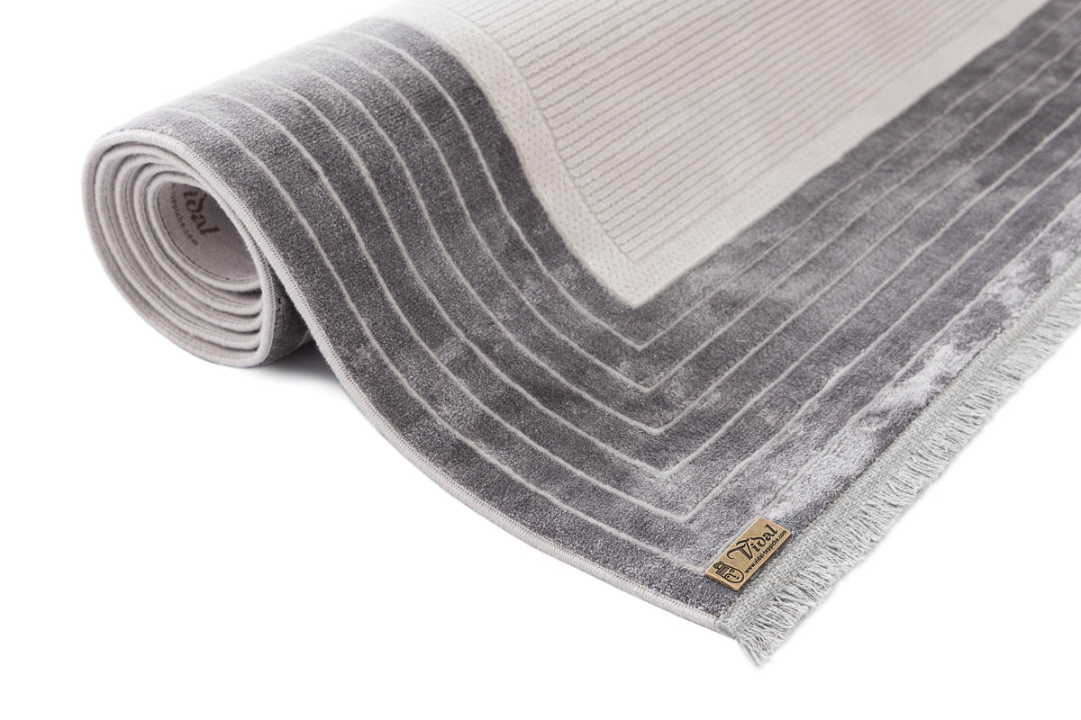 Läufer Luxus Teppich Laax in Weiss von Hadorn™ - Lifestyle Image