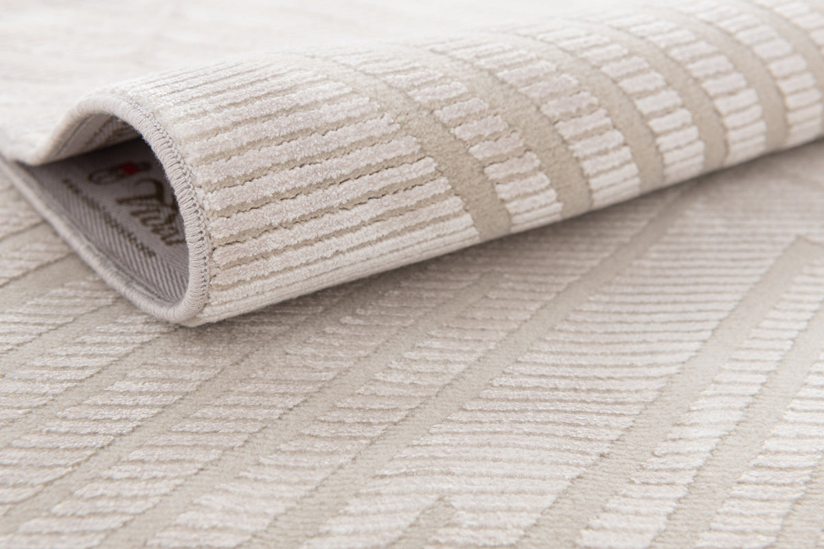 Läufer Luxus Teppich Laax in Creme von Hadorn™ - Lifestyle Image