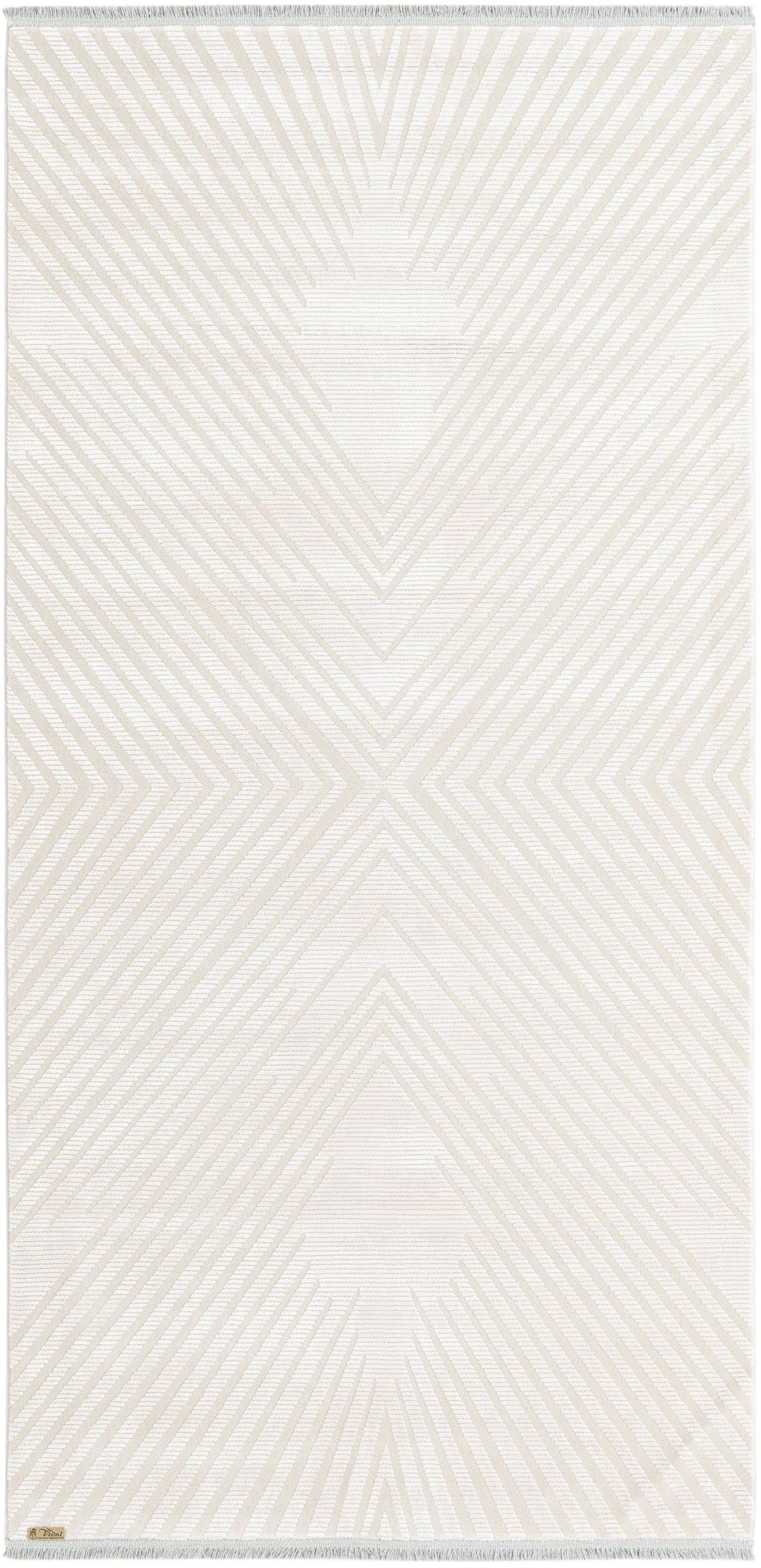 Läufer Luxus Teppich Laax in Creme von Hadorn™ - Lifestyle Image