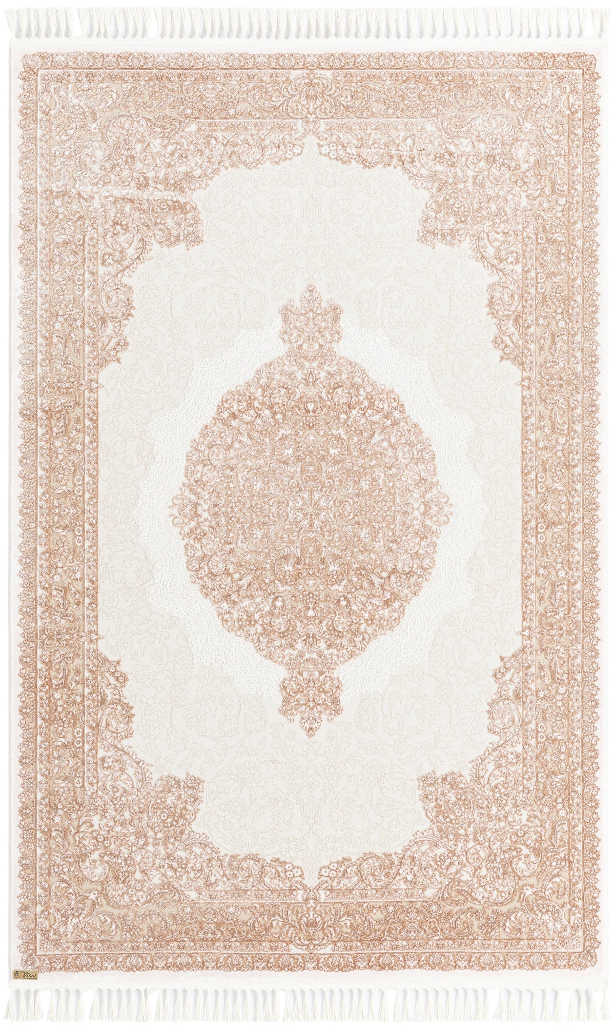 Rechteck Luxus Teppich Sion in Braun von Hadorn™ - Lifestyle Image