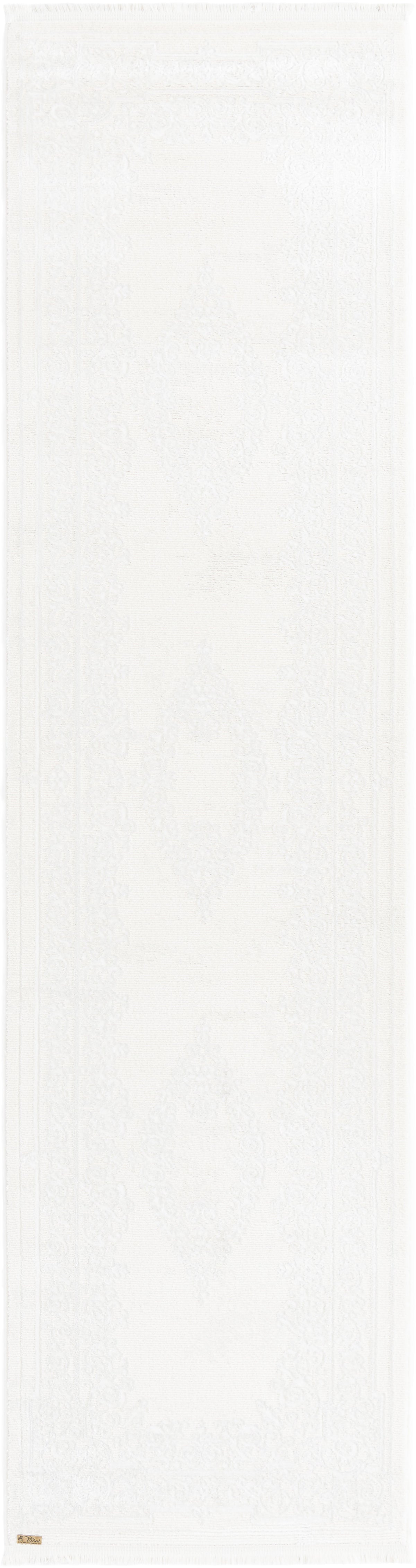 Rechteck Luxus Teppich Lausanne in Weiss von Hadorn™ - Lifestyle Image