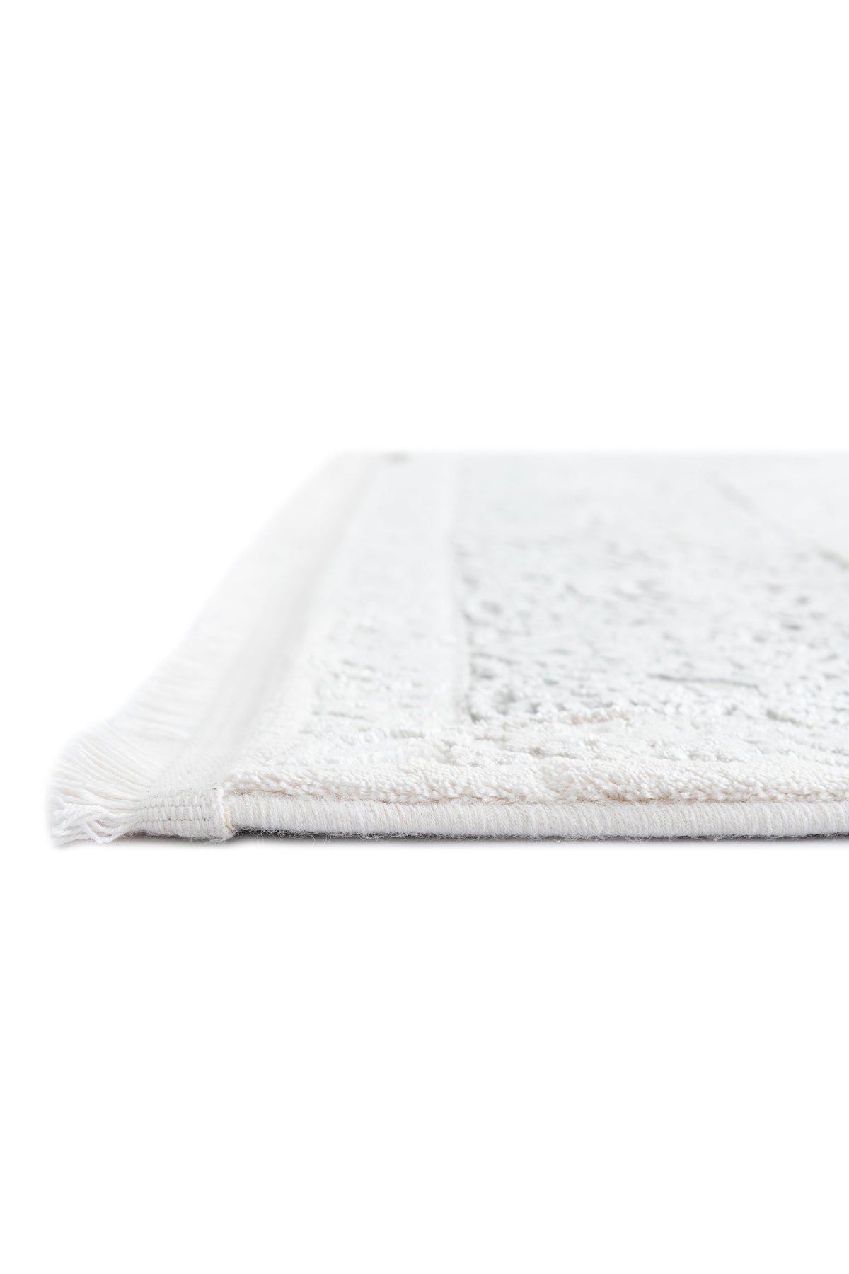 Rechteck Luxus Teppich Lausanne in Weiss von Hadorn™ - Lifestyle Image