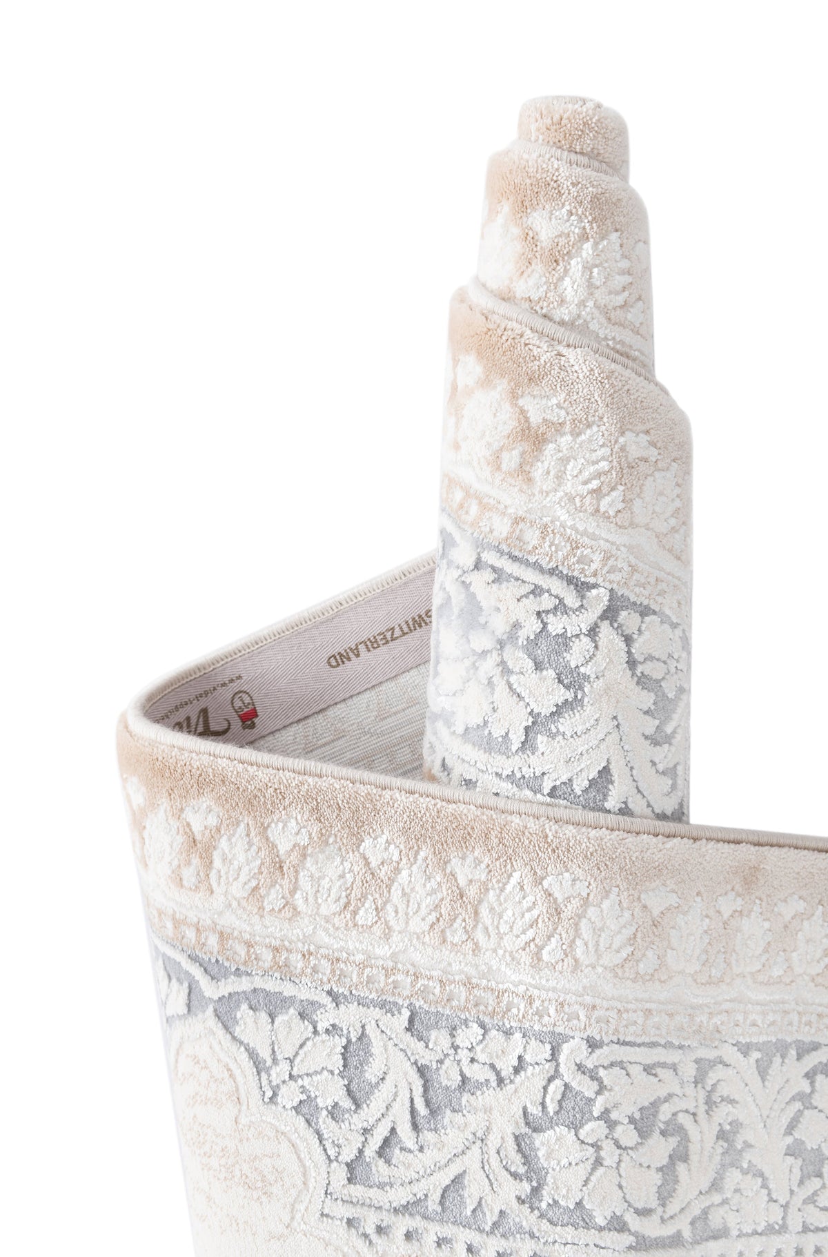 Rechteck Luxus Teppich Arosa in Weiss von Hadorn™ - Lifestyle Image