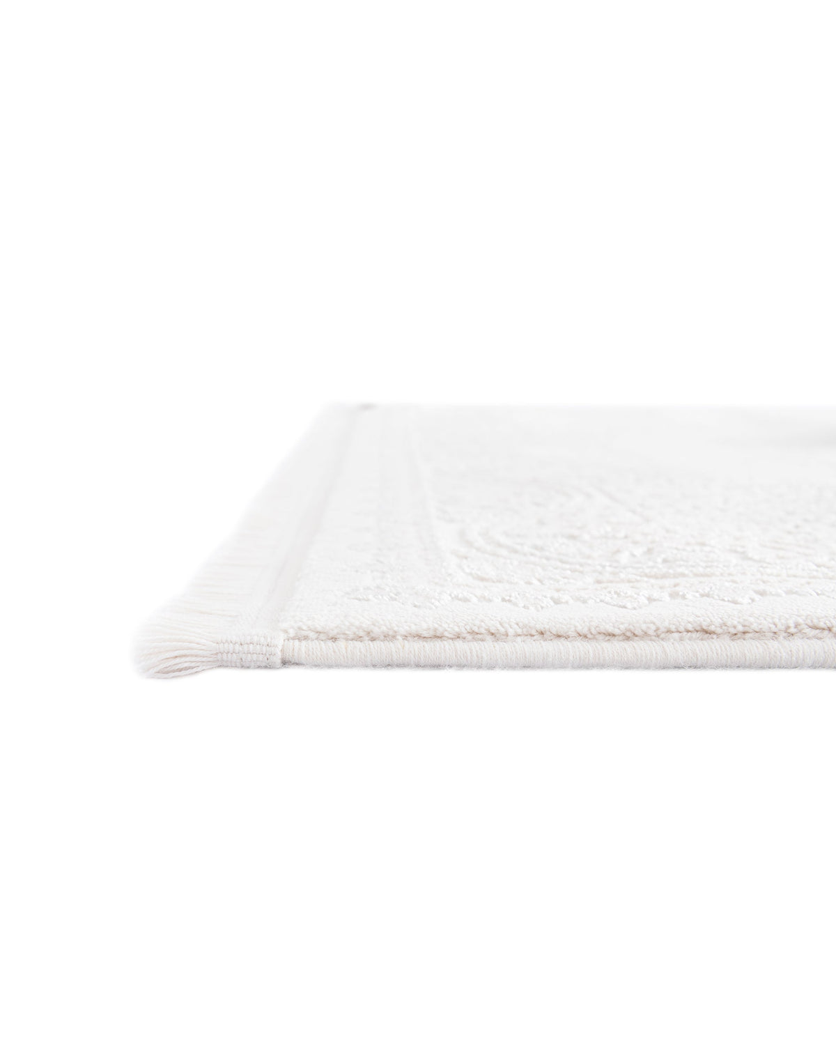 Läufer Luxus Teppich Lausanne in Weiss von Hadorn™ - Lifestyle Image