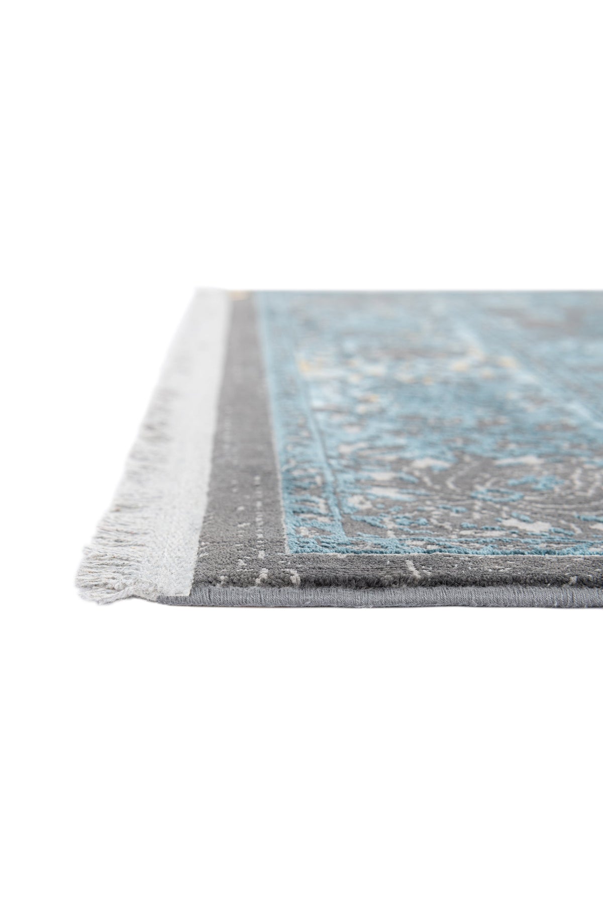 Rechteck Luxus Teppich Zurich in Grau von Hadorn™ - Lifestyle Image