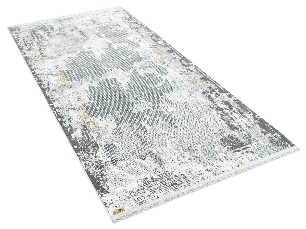 Rechteck Luxus Teppich Zurich in Grau von Hadorn™ - Lifestyle Image