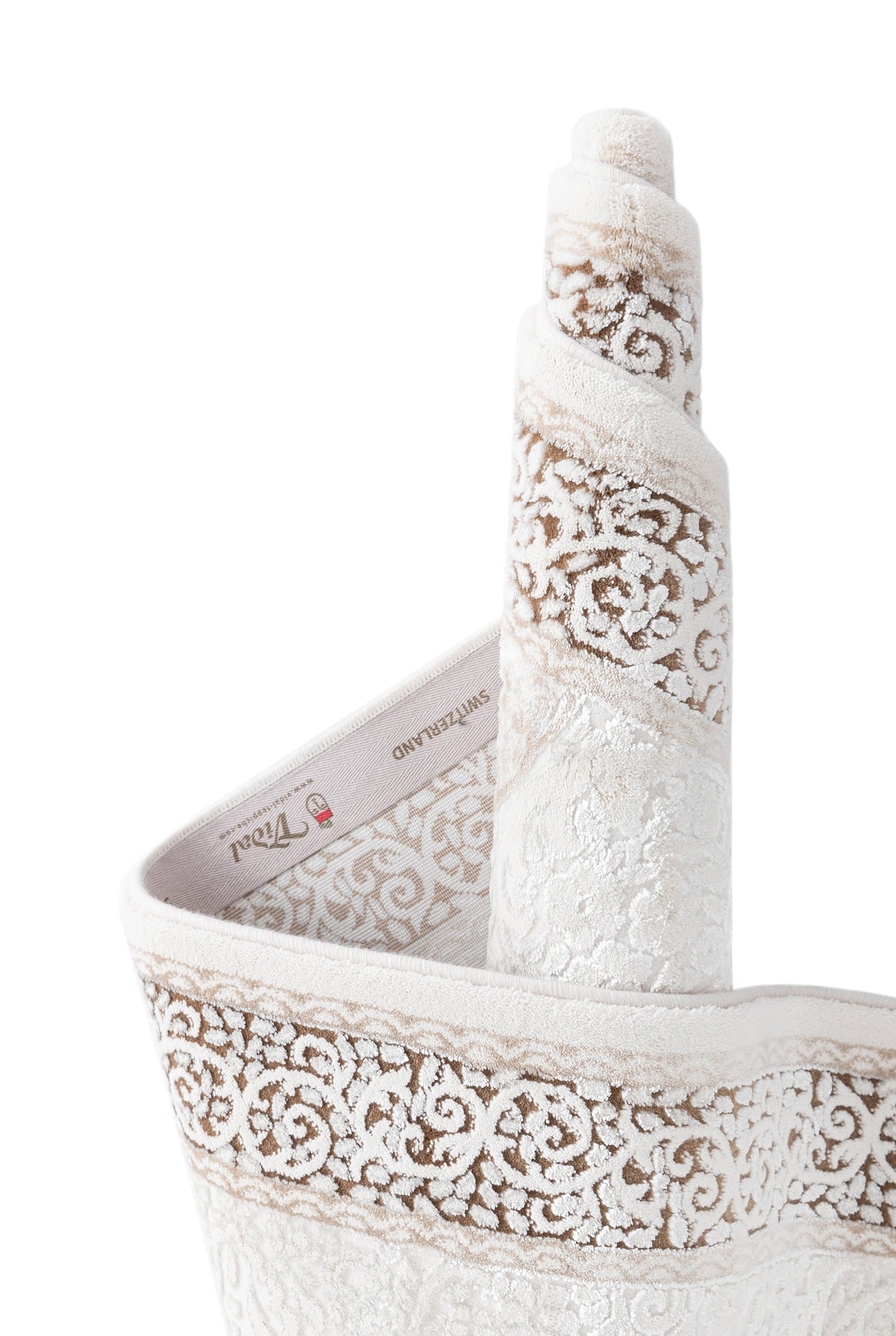 Rechteck Luxus Teppich Arosa in Weiss von Hadorn™ - Lifestyle Image
