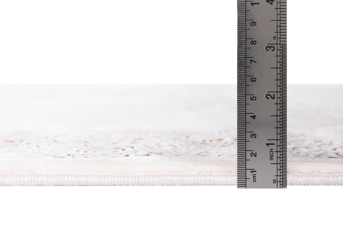 Rechteck Luxus Teppich Sion in Creme von Hadorn™ - Lifestyle Image