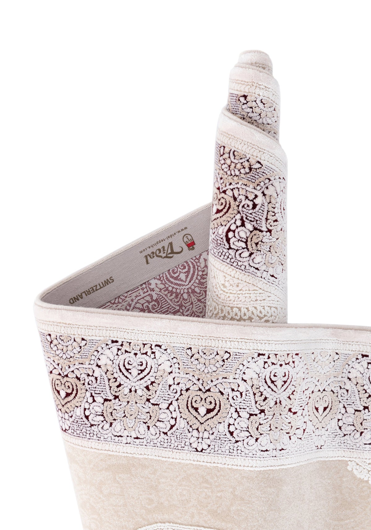 Läufer Luxus Teppich Sion in Creme von Hadorn™ - Lifestyle Image