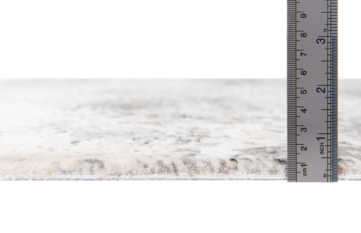 Läufer Luxus Teppich Flims in Grau von Hadorn™ - Lifestyle Image