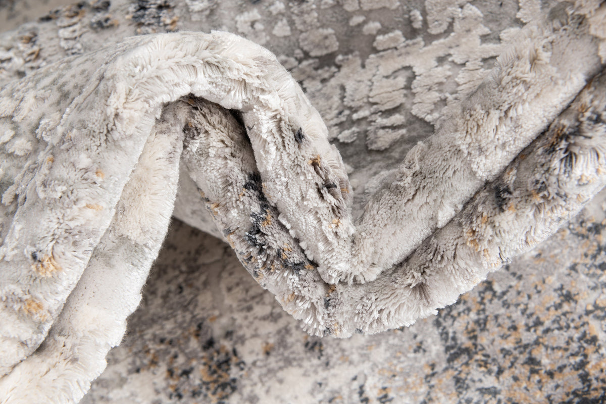 Läufer Luxus Teppich Flims in Grau von Hadorn™ - Lifestyle Image