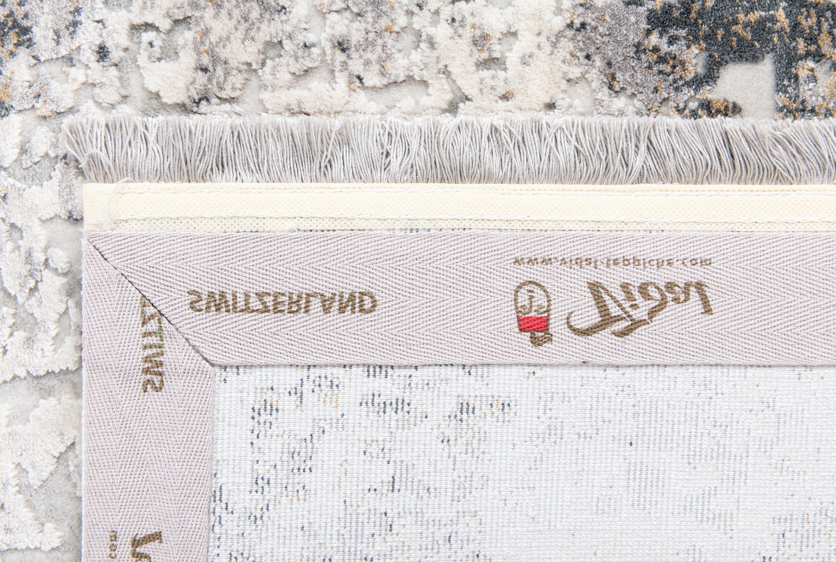 Läufer Luxus Teppich Flims in Grau von Hadorn™ - Lifestyle Image