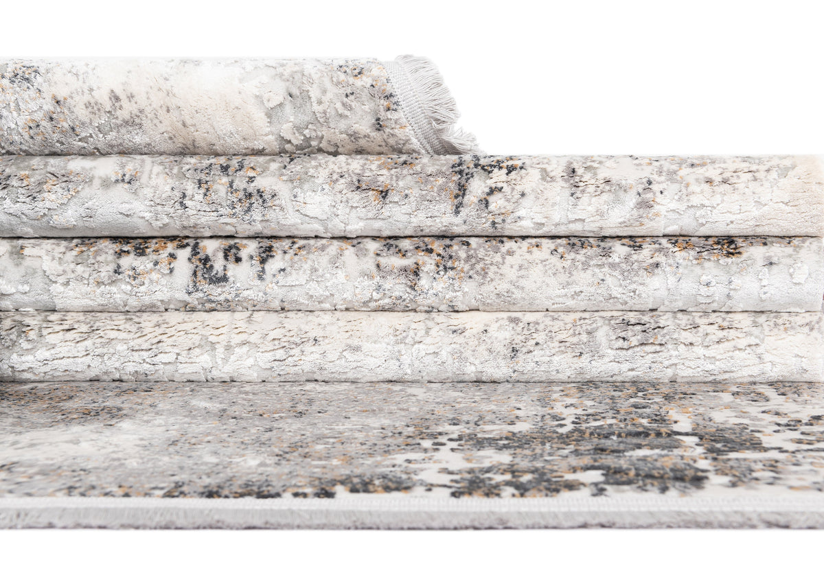 Läufer Luxus Teppich Flims in Grau von Hadorn™ - Lifestyle Image