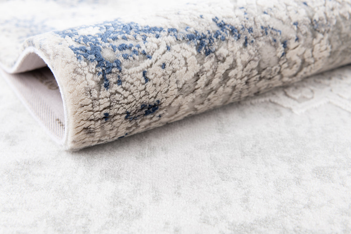 Läufer Luxus Teppich Flims in Grau von Hadorn™ - Lifestyle Image