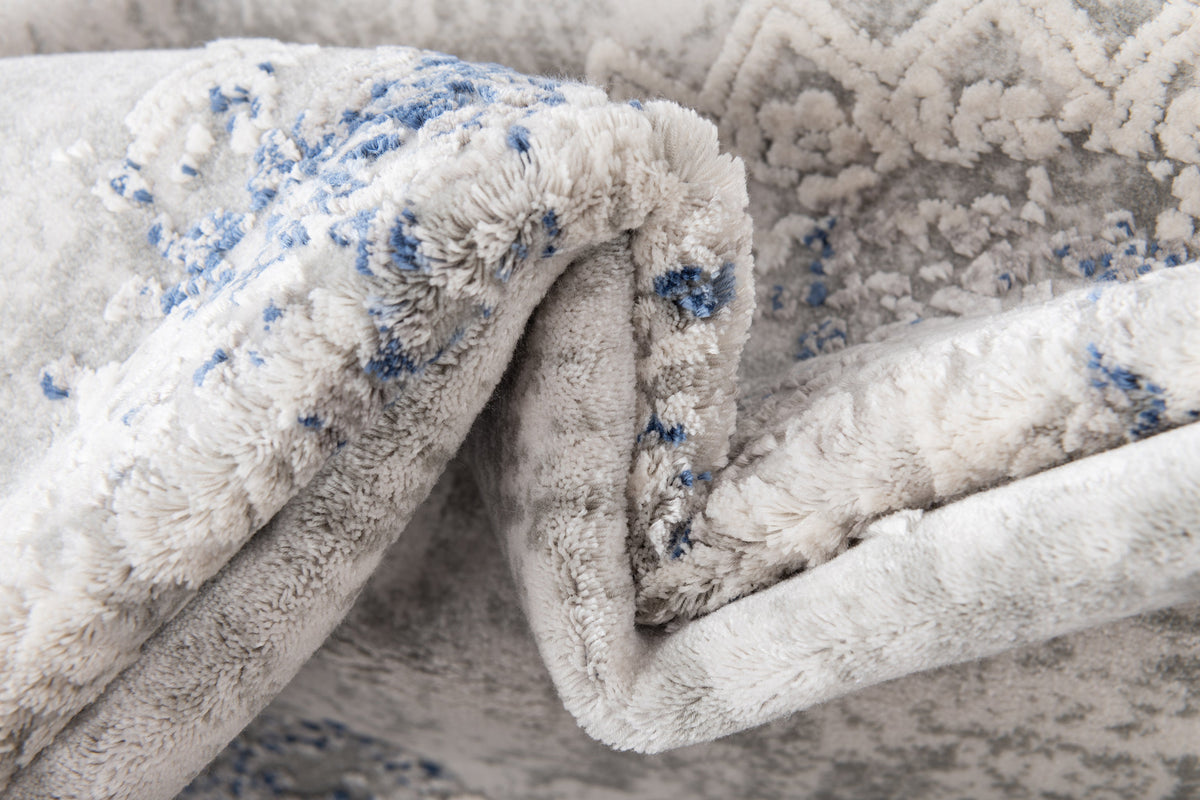 Läufer Luxus Teppich Flims in Grau von Hadorn™ - Lifestyle Image