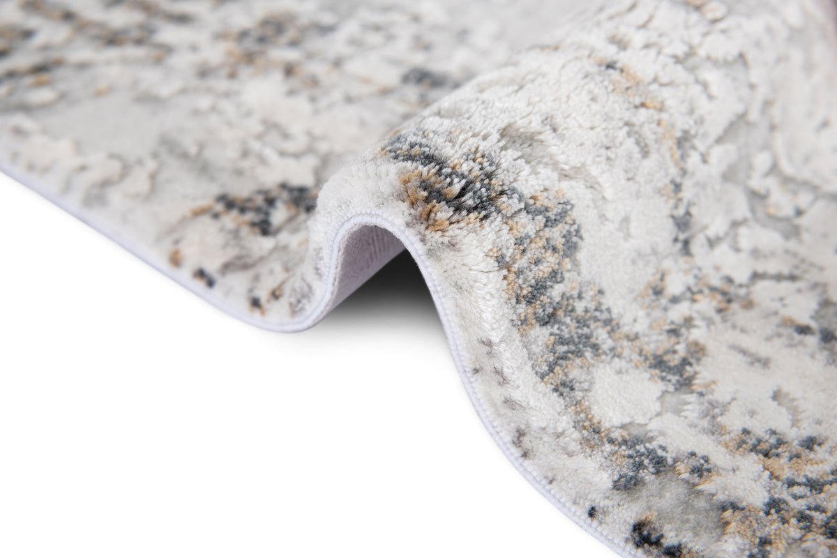 Rechteck Luxus Teppich Flims in Grau von Hadorn™ - Lifestyle Image