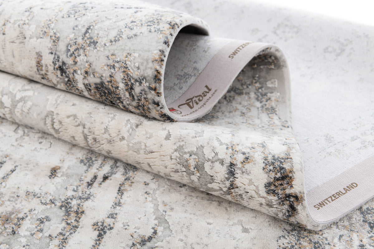 Läufer Luxus Teppich Flims in Grau von Hadorn™ - Lifestyle Image