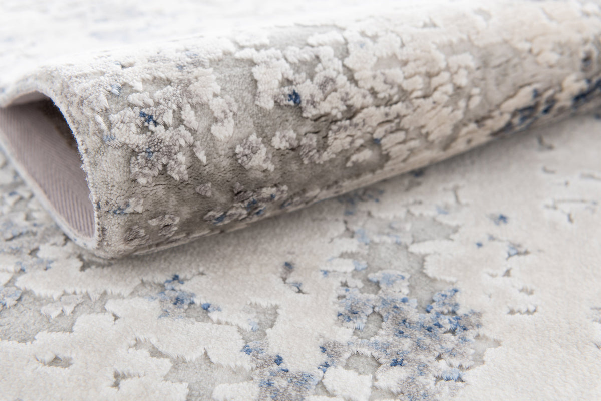Rechteck Luxus Teppich Flims in Grau von Hadorn™ - Lifestyle Image