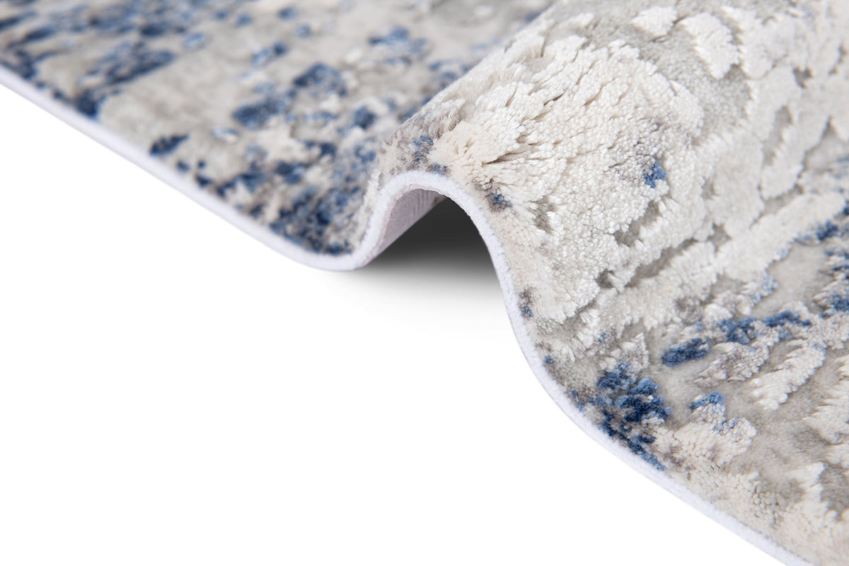 Rechteck Luxus Teppich Flims in Grau von Hadorn™ - Lifestyle Image