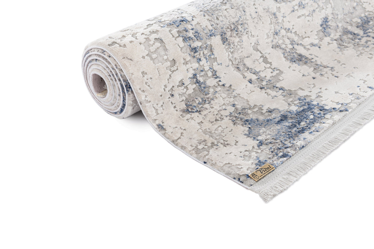 Läufer Luxus Teppich Flims in Grau von Hadorn™ - Lifestyle Image