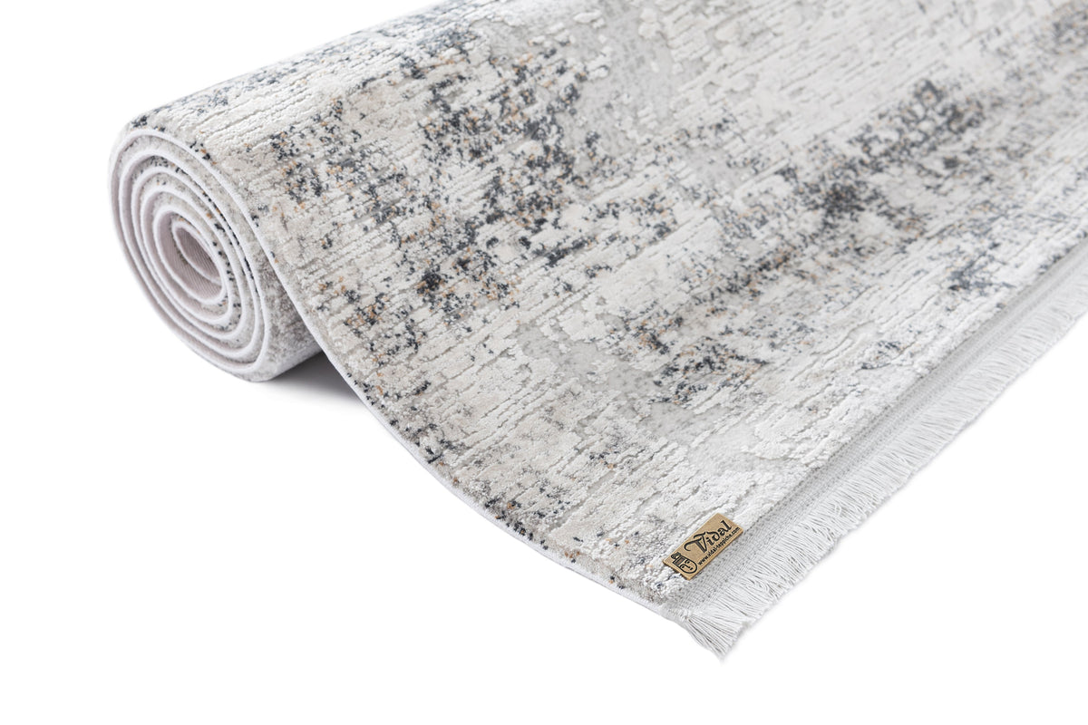 Läufer Luxus Teppich Flims in Grau von Hadorn™ - Lifestyle Image