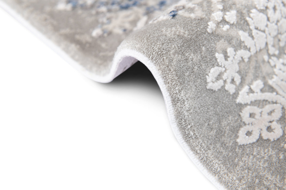 Rechteck Luxus Teppich Flims in Grau von Hadorn™ - Lifestyle Image