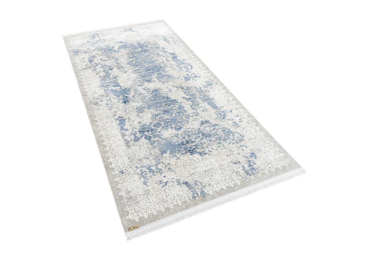 Rechteck Luxus Teppich Flims in Grau von Hadorn™ - Lifestyle Image