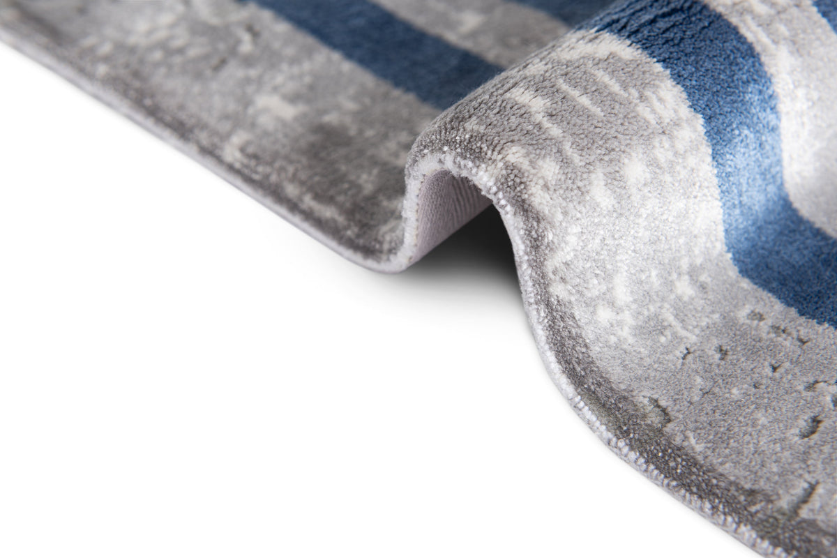 Rechteck Luxus Teppich Flims in Grau von Hadorn™ - Lifestyle Image