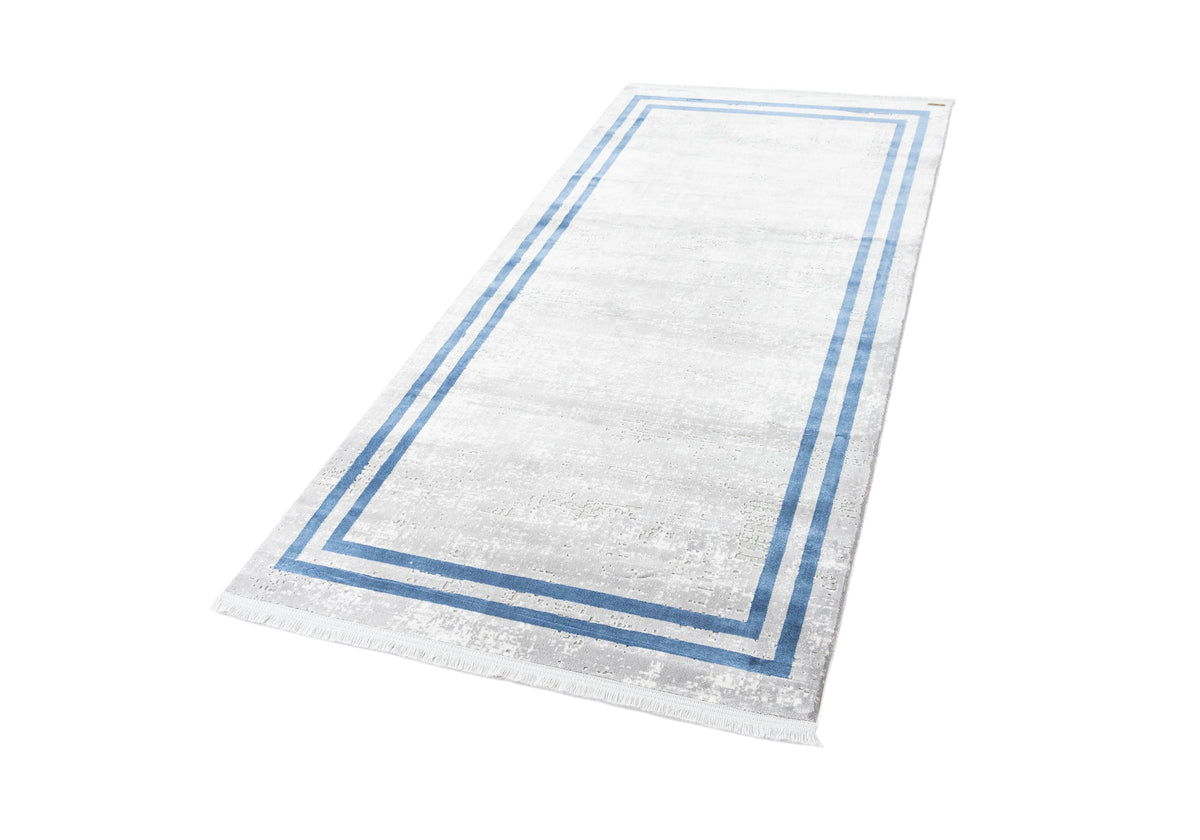 Rechteck Luxus Teppich Flims in Grau von Hadorn™ - Lifestyle Image