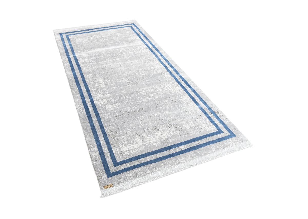 Läufer Luxus Teppich Flims in Grau von Hadorn™ - Lifestyle Image