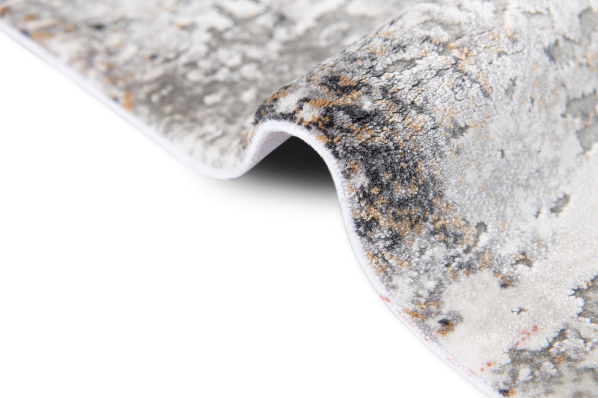 Rechteck Luxus Teppich Flims in Grau von Hadorn™ - Lifestyle Image