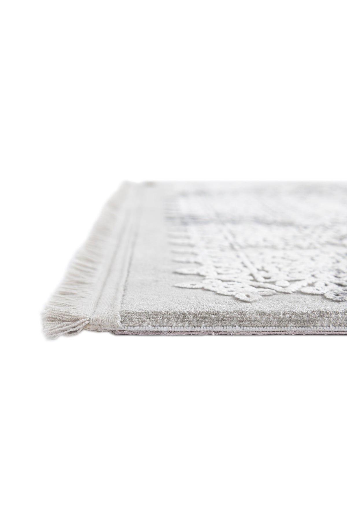 Rechteck Luxus Teppich Flims in Grau von Hadorn™ - Lifestyle Image
