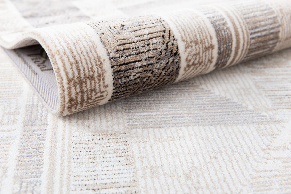 Läufer Luxus Teppich Airolo in Creme von Hadorn™ - Lifestyle Image