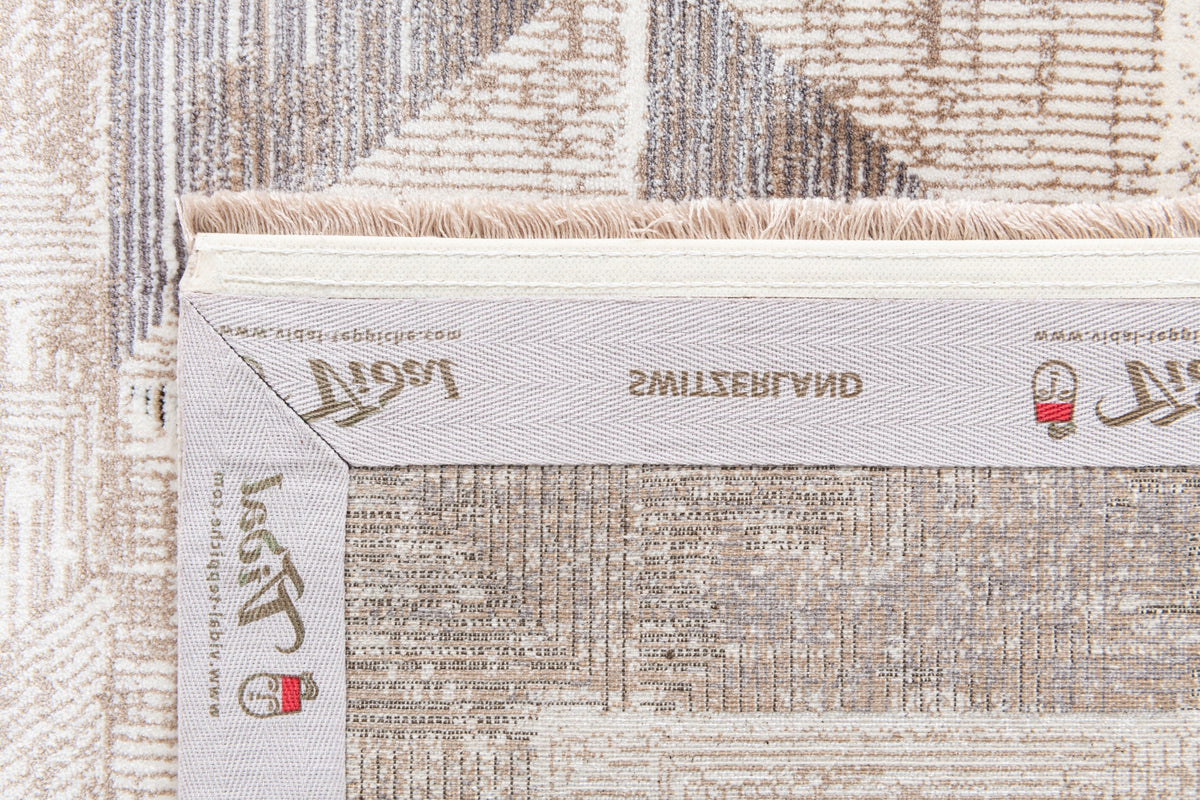 Rechteck Luxus Teppich Airolo in Creme von Hadorn™ - Lifestyle Image