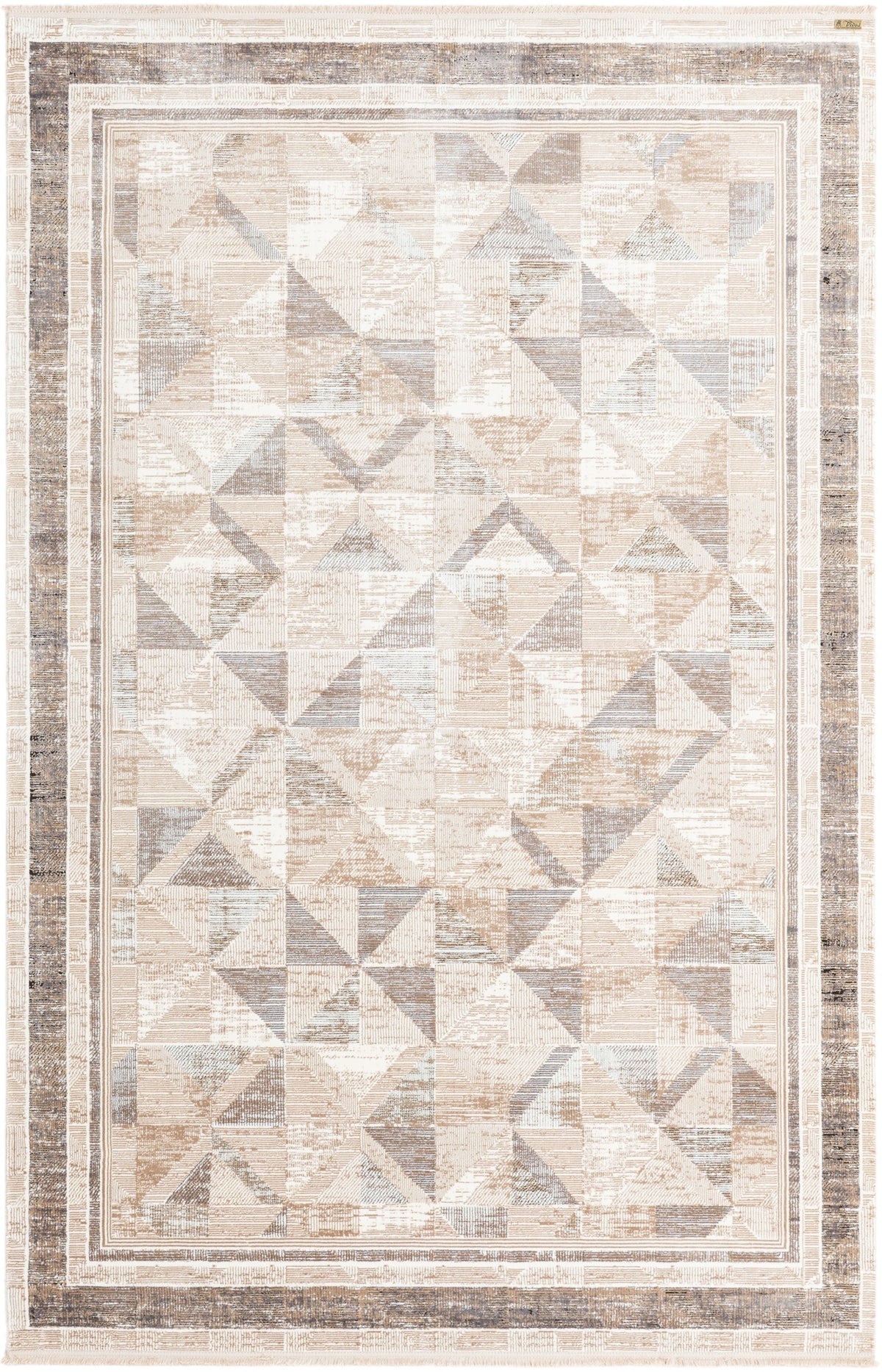 Rechteck Luxus Teppich Airolo in Creme von Hadorn™ - Lifestyle Image