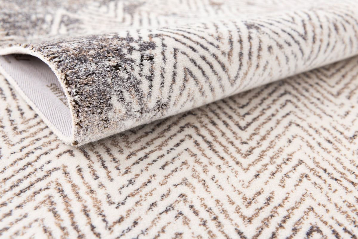 Läufer Luxus Teppich Airolo in Creme von Hadorn™ - Lifestyle Image