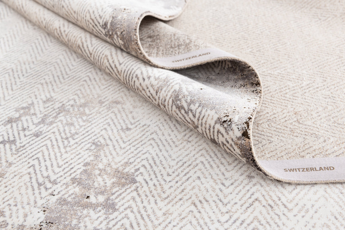 Läufer Luxus Teppich Airolo in Creme von Hadorn™ - Lifestyle Image