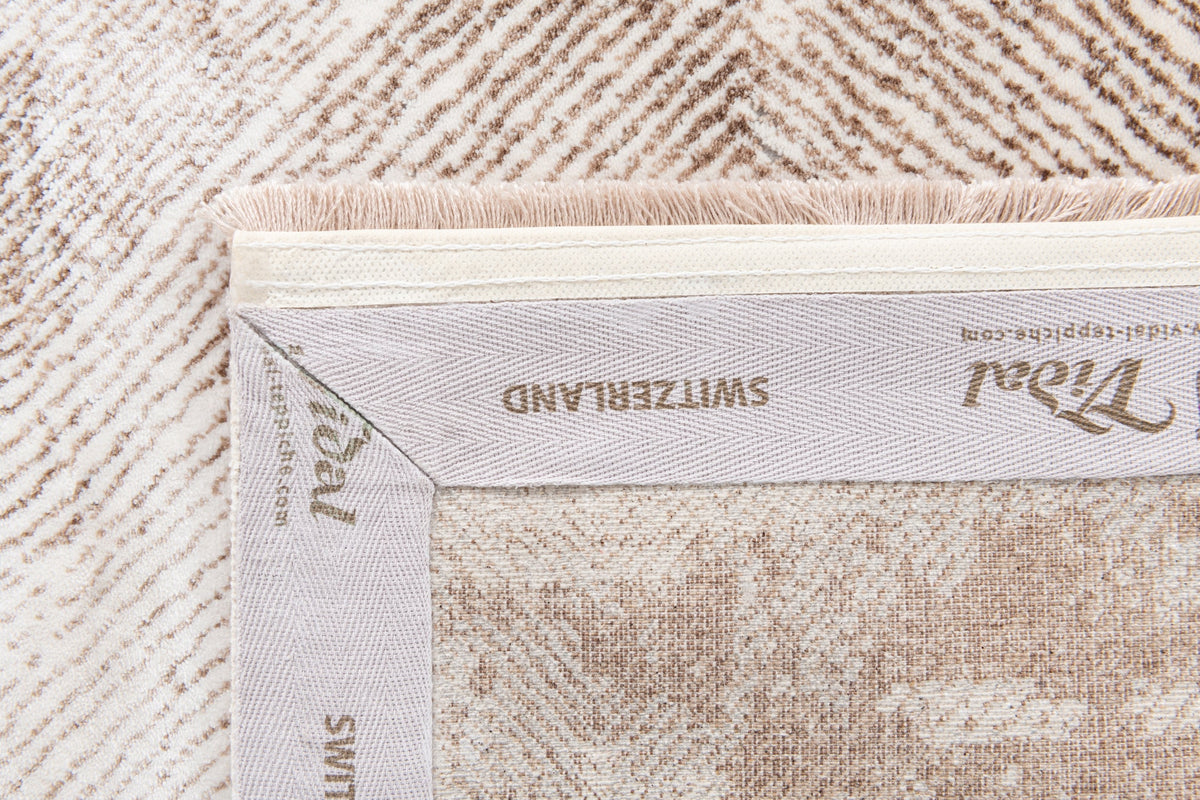 Läufer Luxus Teppich Airolo in Creme von Hadorn™ - Lifestyle Image