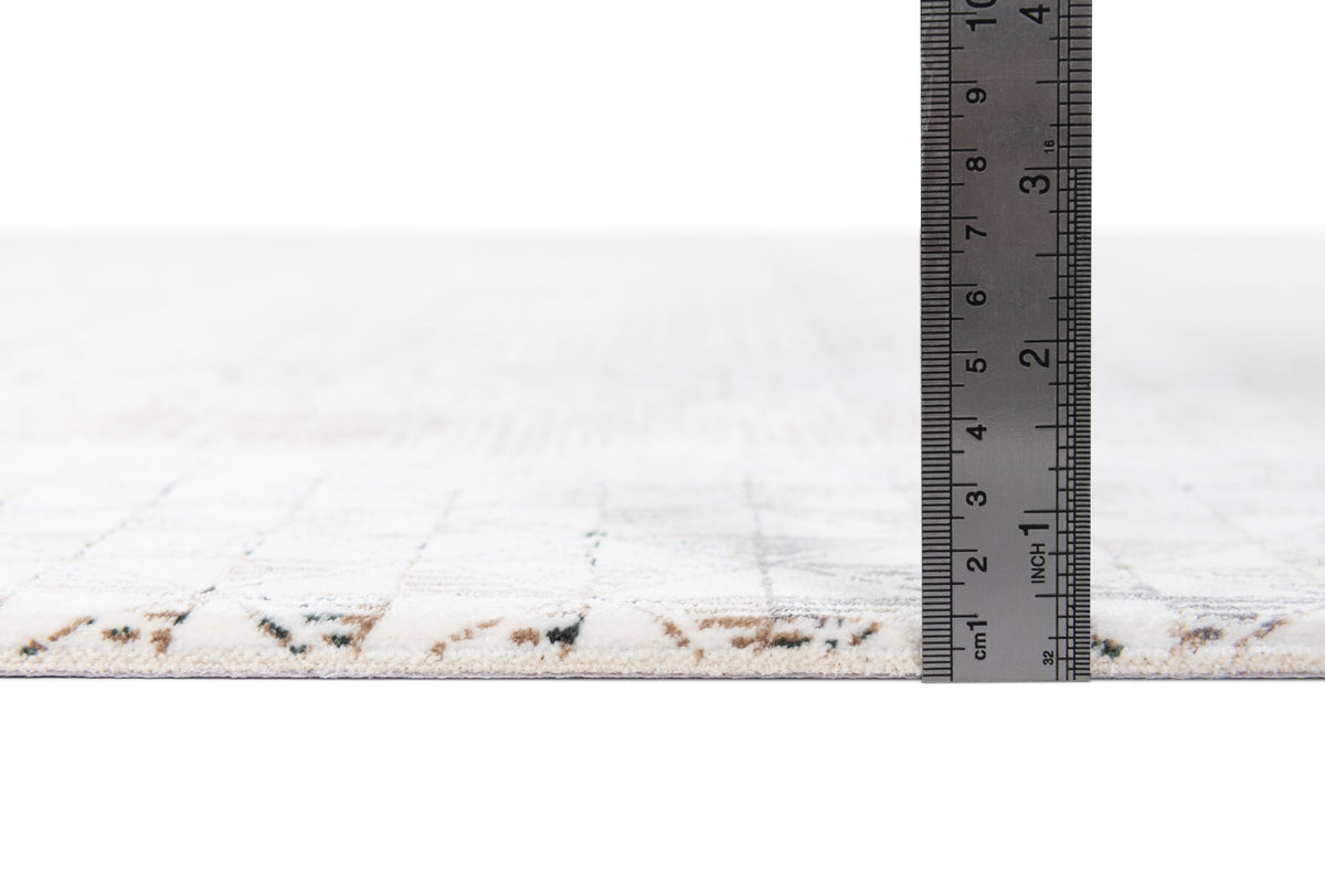 Rechteck Luxus Teppich Airolo in Creme von Hadorn™ - Lifestyle Image