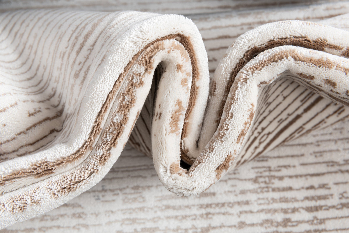 Läufer Luxus Teppich Airolo in Creme von Hadorn™ - Lifestyle Image